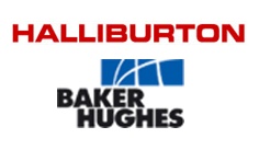 Halliburton & Co, and Baker Hughes logo